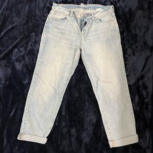 Pre owned Old Navy women’s Relaxed Light Denim ankle Jeans